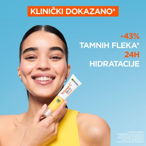 Garnier Skin Naturals Vitamin C dnevni fluid za blistavu kožu SPF50+ 40ml slika 3