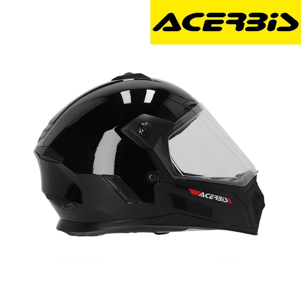 Dječija zatvorena - full face off road kaciga za motor Acerbis Rider Junior - Crna T58 slika 4