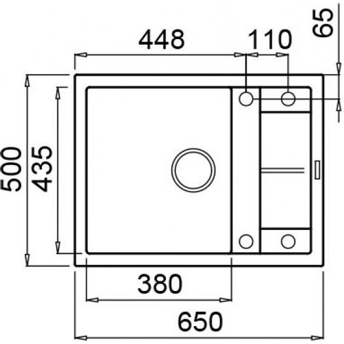 Elleci sudoper Unico 125 LGU12562 slika 2