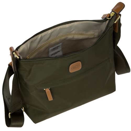 Bric's torba preko ramena X-collection S ocean olive slika 6