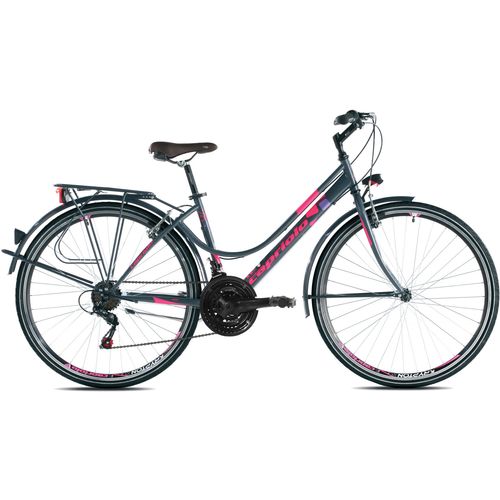 CAPRIOLO bicikl TOUR SUNRISE LADY 28"/6HT grafitna-roza slika 1