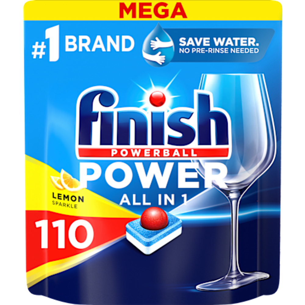 Finish Power All in 1 tablete za mašinsko pranje suđa 110km slika 1