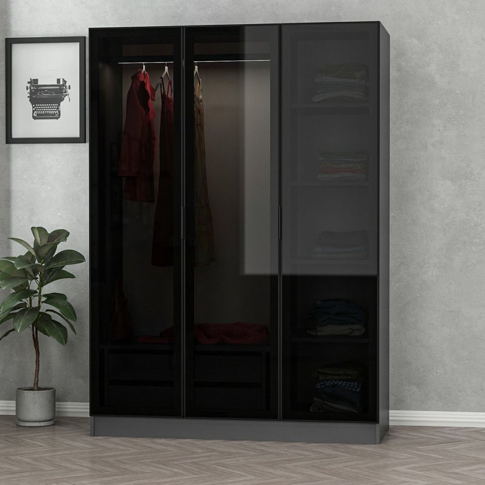 Kale Anthracite Black - Ormar 2272 Anthracite Black slika 3