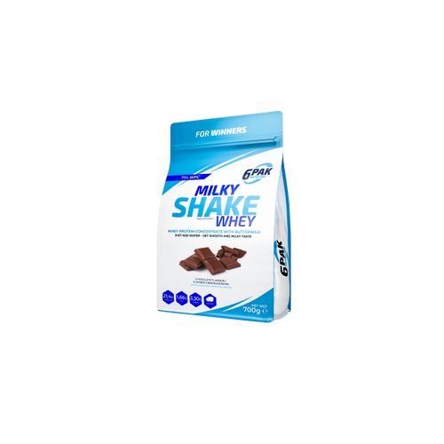 6Pak Milky Shake Whey 700 g Čokolada slika 1