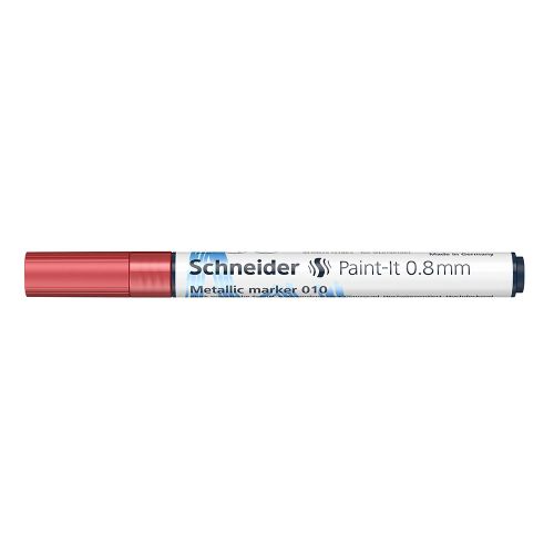 SCHNEIDER Flomaster Paint-It metalik marker  010, 0,8 mm, crveni slika 1