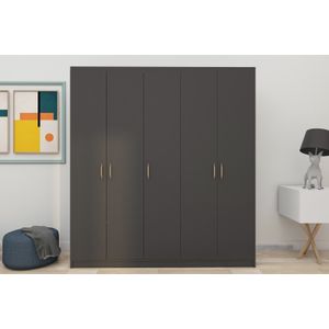 Lavinia 025 - Anthracite Anthracite Wardrobe