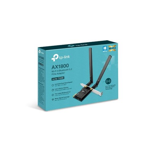 TP-LINK AX1800 Wi-Fi 6 Bluetooth 5.2 PCI-E Adapter slika 5