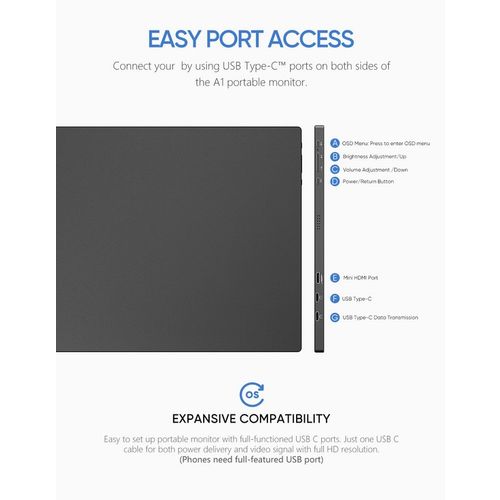 Eksterni (Portable) 15.6 ekran A1 slika 5