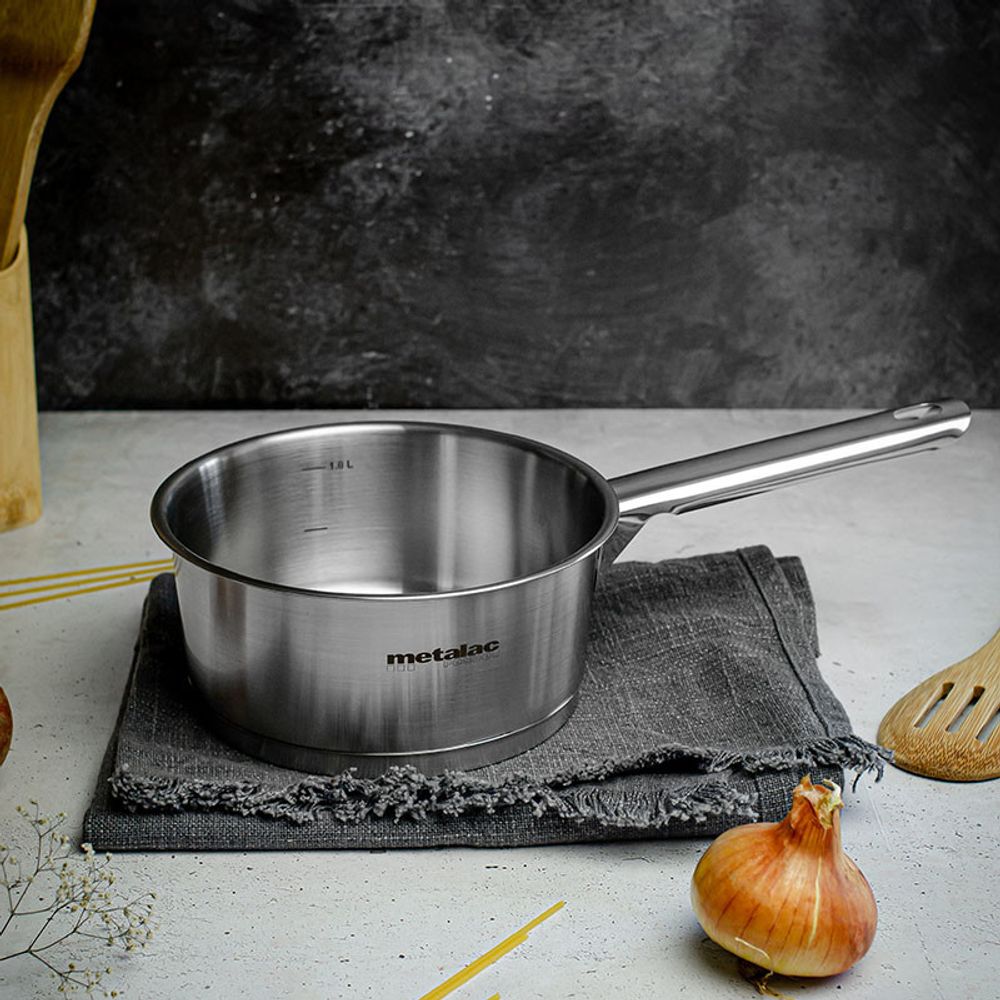 Metalac inox kaserola 16 cm / 1.3 l  Konix santino slika 2