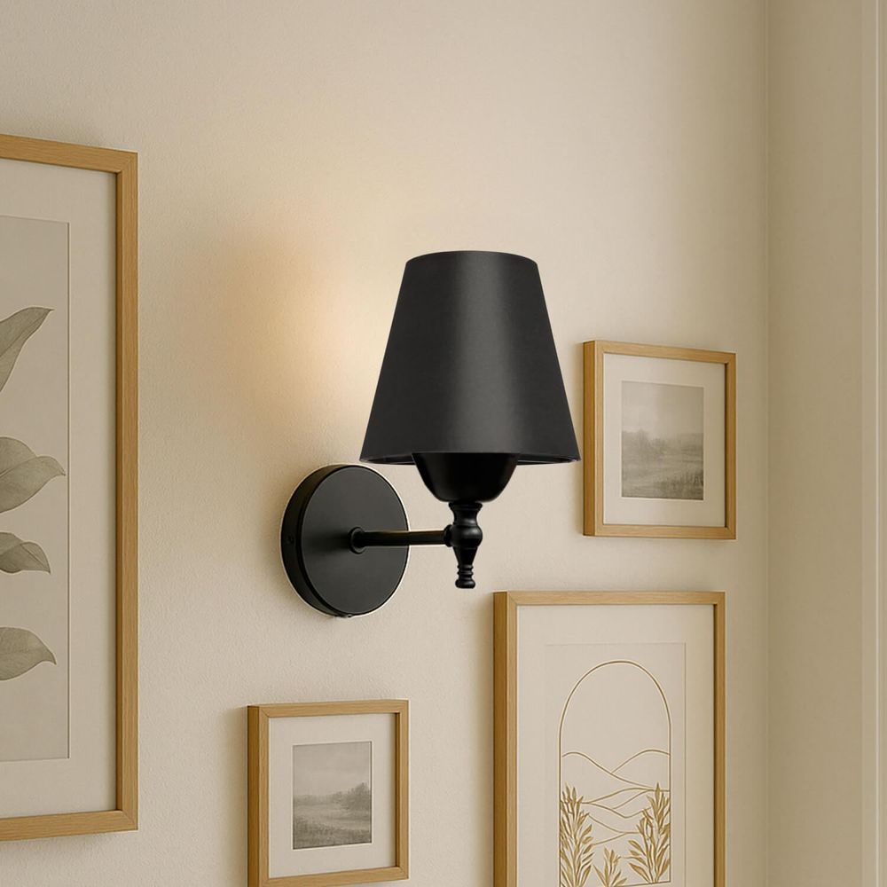 Zidna Lampa 242016, boje: Crna slika 1