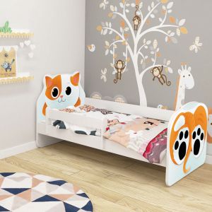 ACMA Dječiji krevet Acma VII Animals - 140x70cm - Dezen 02