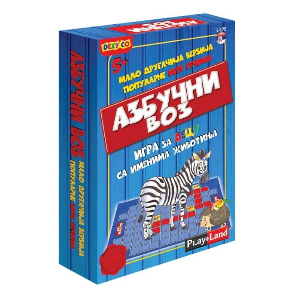 Play Land Društvena igra Azbučni voz slika 1