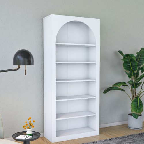 HC116 - 3142 White Bookshelf slika 6