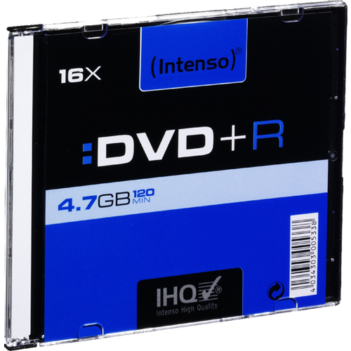 (Intenso) DVD+R 4,7GB pak. 1 komad Slim Case - DVD+R4,7GB/1Slim slika 1