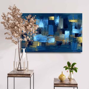 Wallity 4570NISC-006 Blue
Navy Blue
Brown
Gold Decorative Canvas Painting