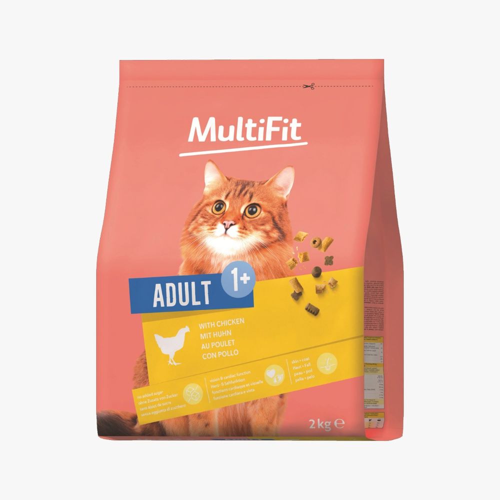 MultiFit Cat Adult piletina 2 kg slika 1