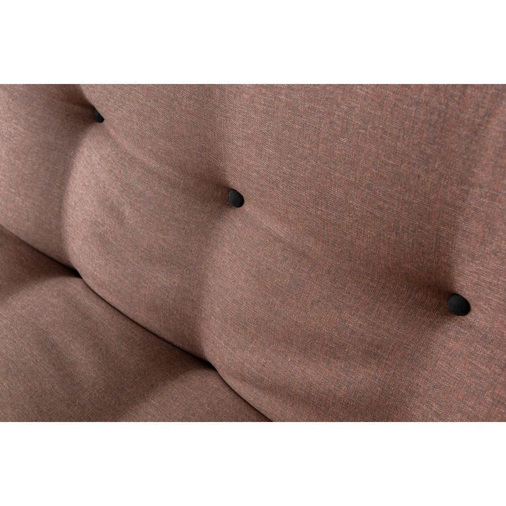 Misa Small Sofabed - Trosjed na razvlačenje, svijetlo smeđa slika 3