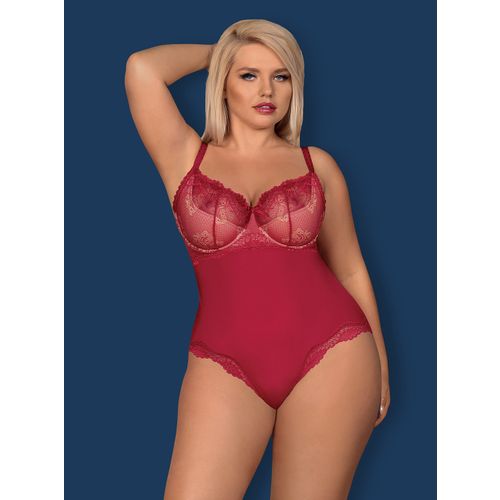 Obsessive teddybody Rosalyne, crvena  slika 8