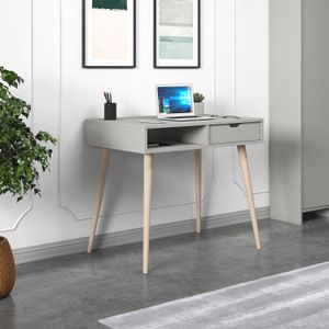 Siva, Drvena Radna Stolica GreyWooden