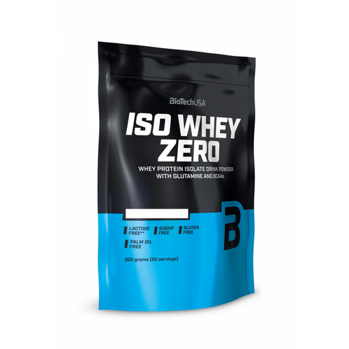 BioTech USA Iso Whey Zero 500 g Jagoda slika 1