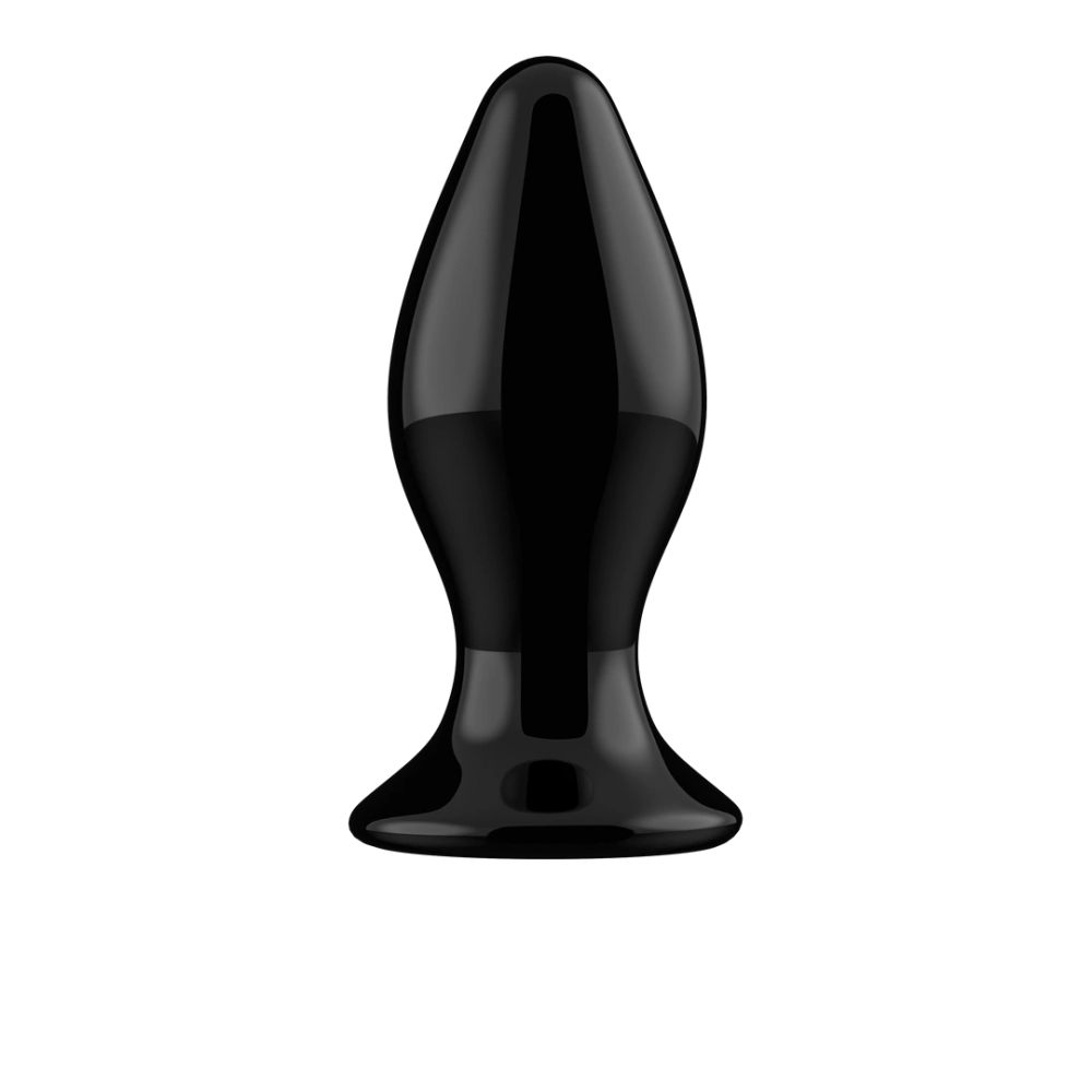 Chrystalino by Shots Stretchy - stakleni vibrator s vakuumskom čašicom slika 5