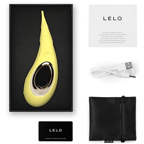 Lelo - Dot Cruise Clitoral Pinpoint Vibrator Lemon Sorbet slika 6