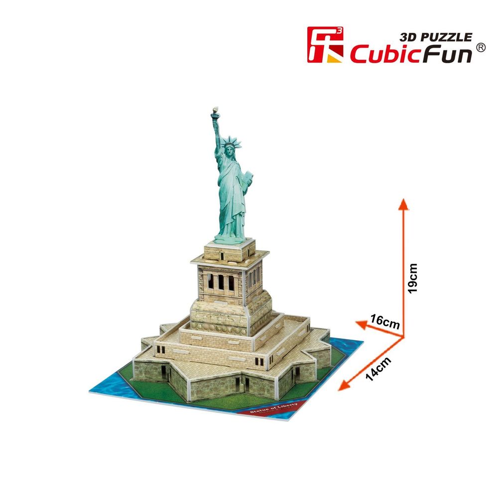 CubicFun CBF230265 3D Puzzle Statue of Liberty S3026h slika 2
