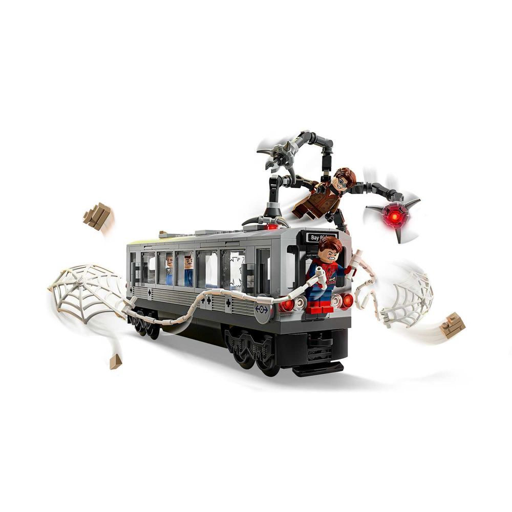 LEGO 76321 Spider-Man vs. Doc Ock Subway Train Scene slika 4