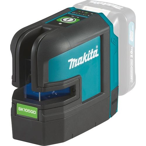 Makita Aku Laserski Križni Nivelir SK105GDZ (35m, zeleni) slika 1