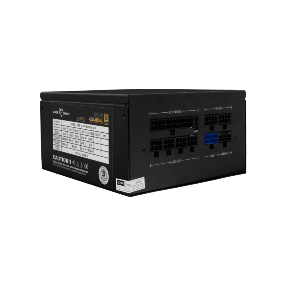 WHITE SHARK Napajanje GPSU-850W ADMIRAL 850W 80+ GOLD Full Modular slika 9