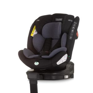 Chipolino Autosjedalica Tourino i-Size 360º 40-150cm Isofix Stktrn02401ob, Obsidian