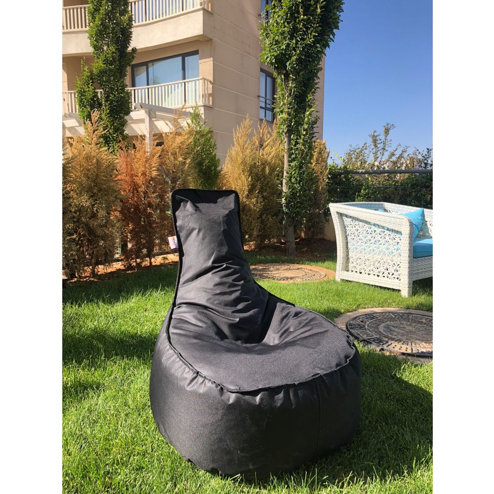 Aktif - Crni Fotelja Bean Bag - izložbeni artikl (oštećenja ambalaža) slika 4