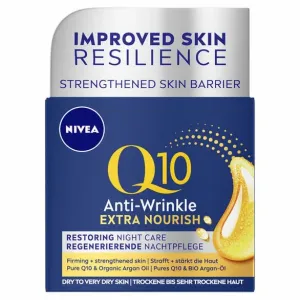 NIVEA Q10 Power noćna krema za lice – arganovo ulje, 50 ml