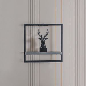 Kare - Cobalt Cobalt
Black Wall Shelf