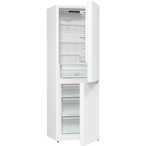 Gorenje NRK619EEW4 Kombinovani frižider, NoFrost, Visina 185 cm, Širina 60 cm, Bela boja slika 2