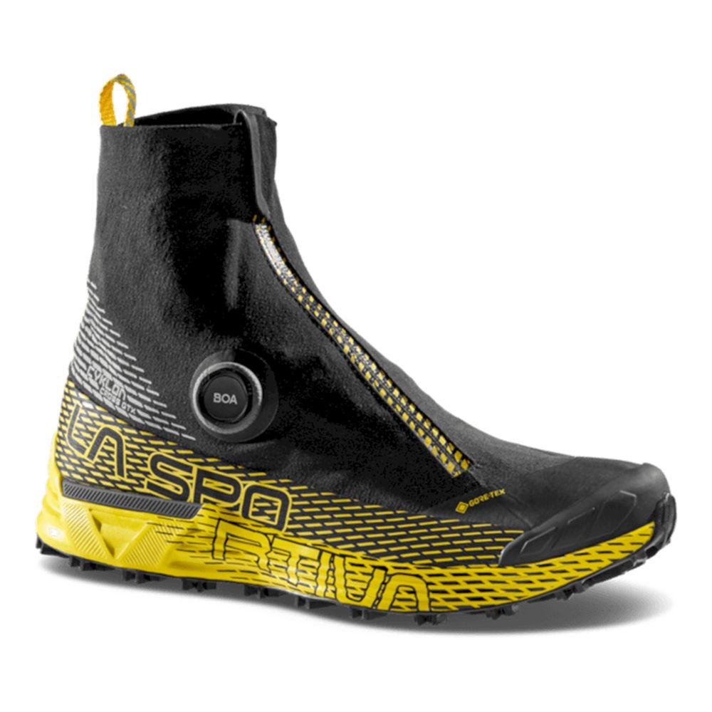 La Sportiva Muške gležnjerice Cyklon Cross GTX, Black/Yellow slika 2
