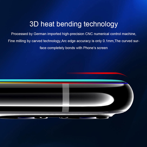Zaštitno staklo Nillkin 3D CP+Max za Samsung S918B Galaxy S23 Ultra crni slika 3