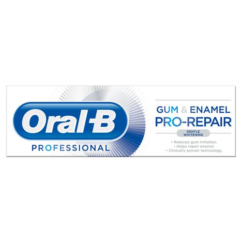 Oral-B zubna pasta profesional Gum & Enamel gentle whitening 75ml slika 1