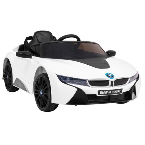 Licencirani auto na akumulator BMW I8 LIFT - bijeli slika 10