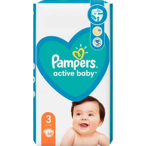 Pampers Active-Baby Value Pack slika 2
