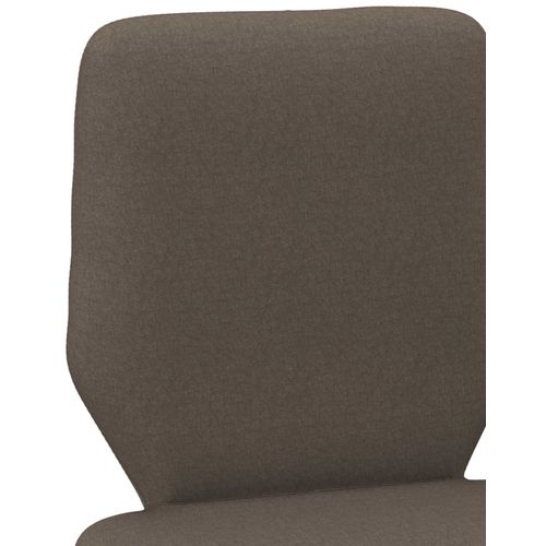 Blagovaonske stolice od tkanine 6 kom smeđe-sive slika 13