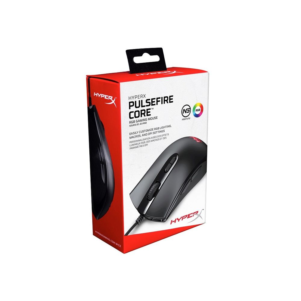 HyperX Pulsefire Core BlackGaming Mouse (Black) slika 1