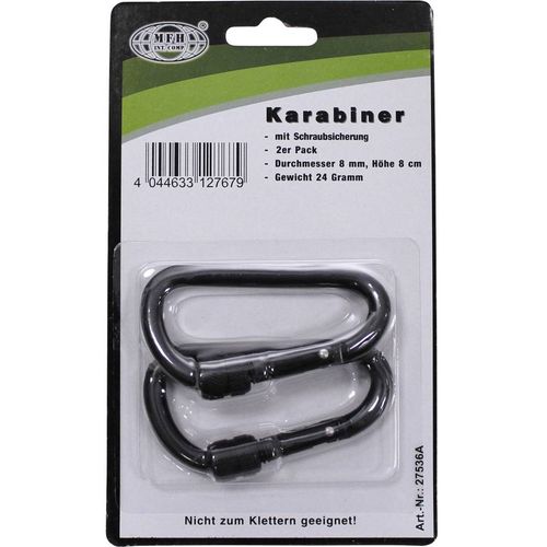 MFH 27536A karabiner  D8x80S  8 mm x 80 mm  2 St. slika 2