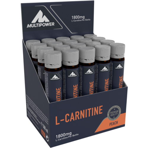 Multipower L-Carnitine Liquid Peach 1 Ampula slika 1