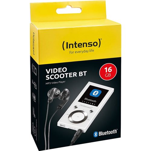 Intenso MP3 player Video Scooter BT 16GB - bijeli slika 3