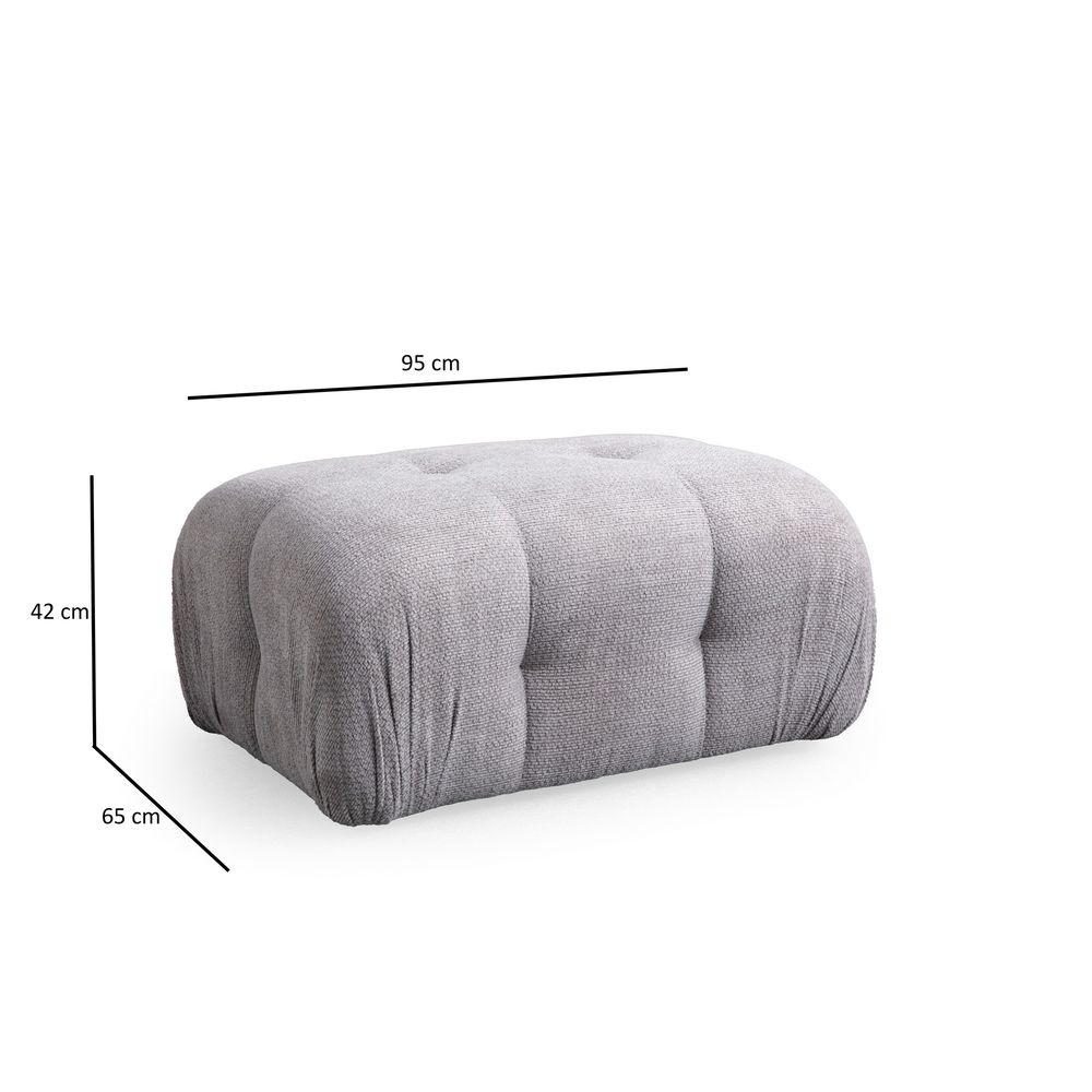 Petite 2 - Svijetlosiva Ugaona Sofa slika 8