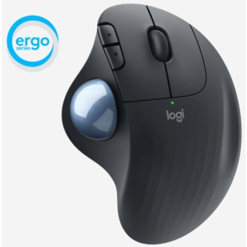 Logitech Ergo M575 Wireless Trackball Mouse, Graphite slika 1