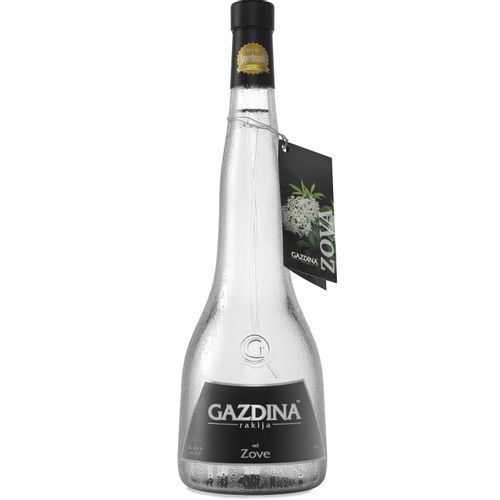 Gazdina rakija od bazge 40% vol.  0,7 l slika 1