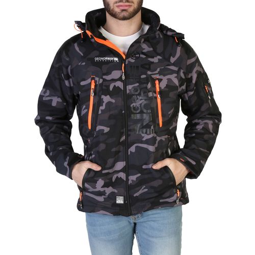 Geographical Norway muška jakna Techno-camo man black-orange slika 1