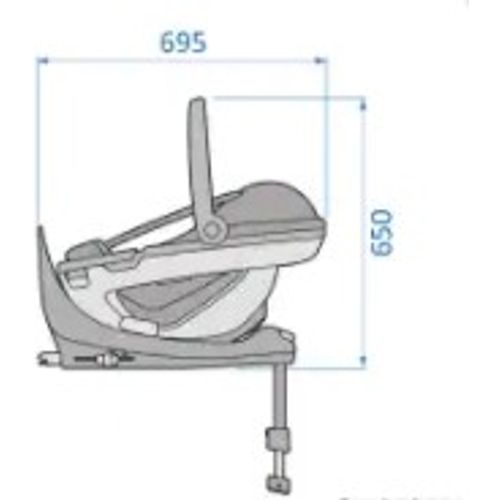 Maxi-Cosi autosjedalica Coral 360, Grupa 0+ (0-13 kg) - Essential Grey slika 34